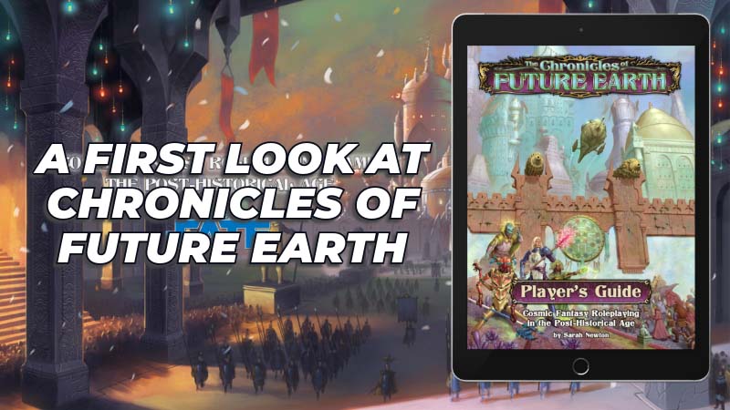 Chronicles of Future Earth: A first glance video